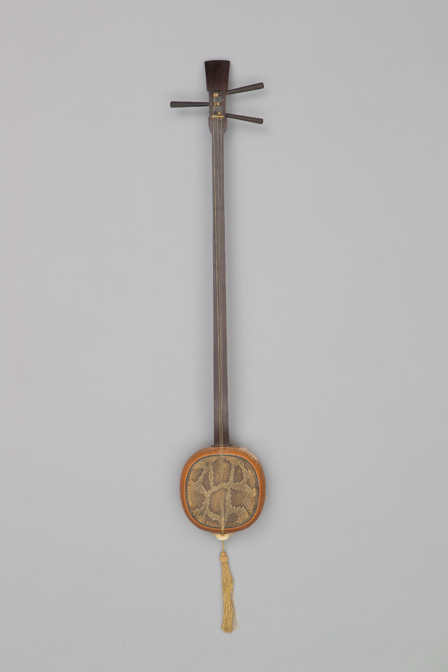 匏描金仙人纹三弦